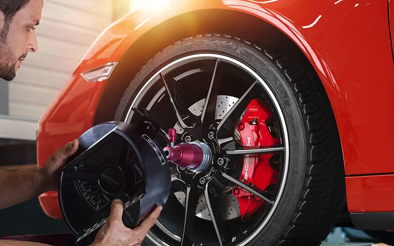 Porsche Tire Change Fort Collins CO