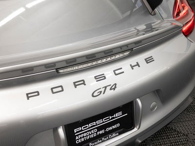 2016 Porsche 718 Cayman GT4