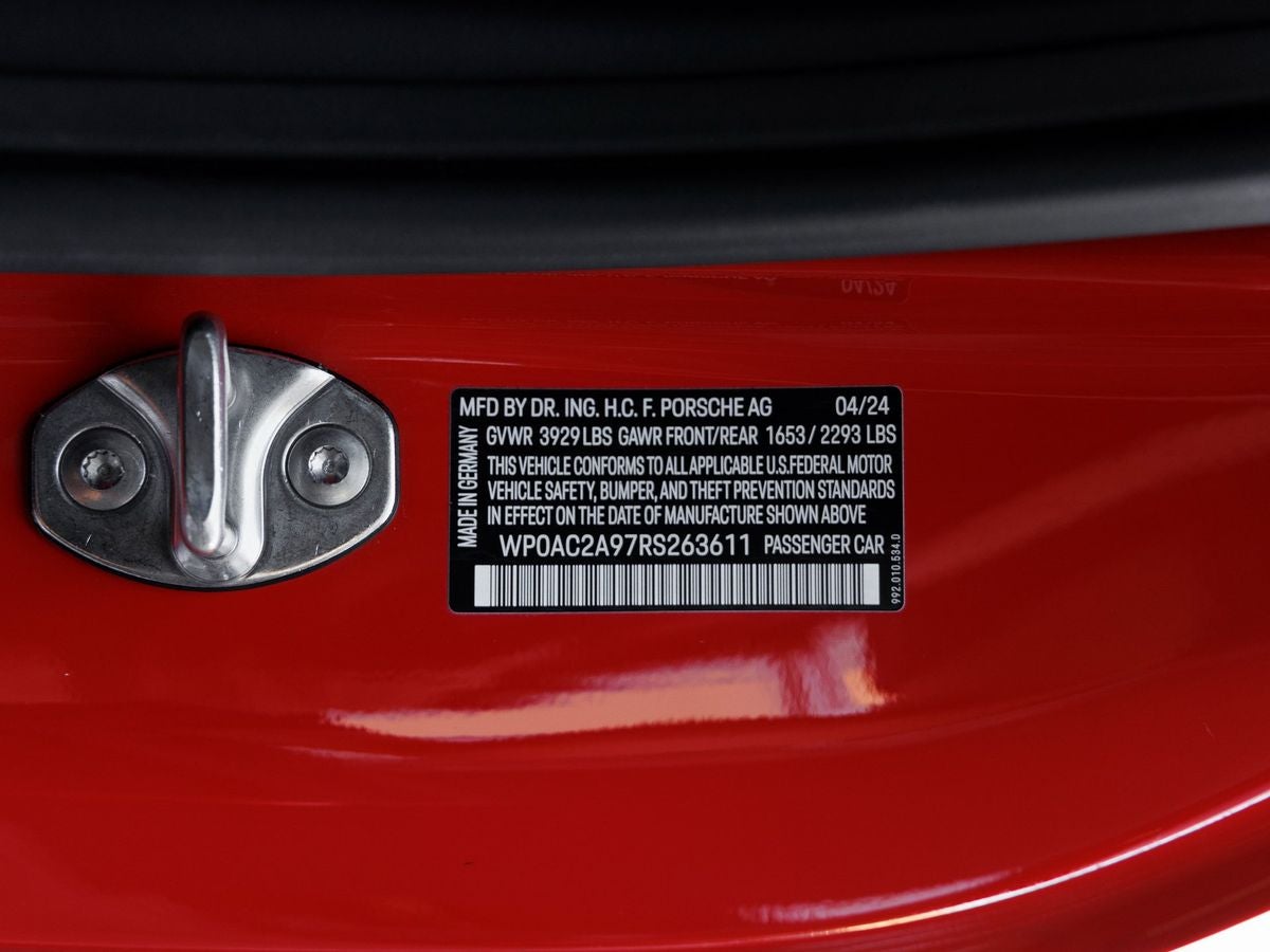 2024 Porsche 911 GT3