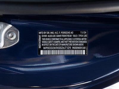 2025 Porsche 911 Turbo