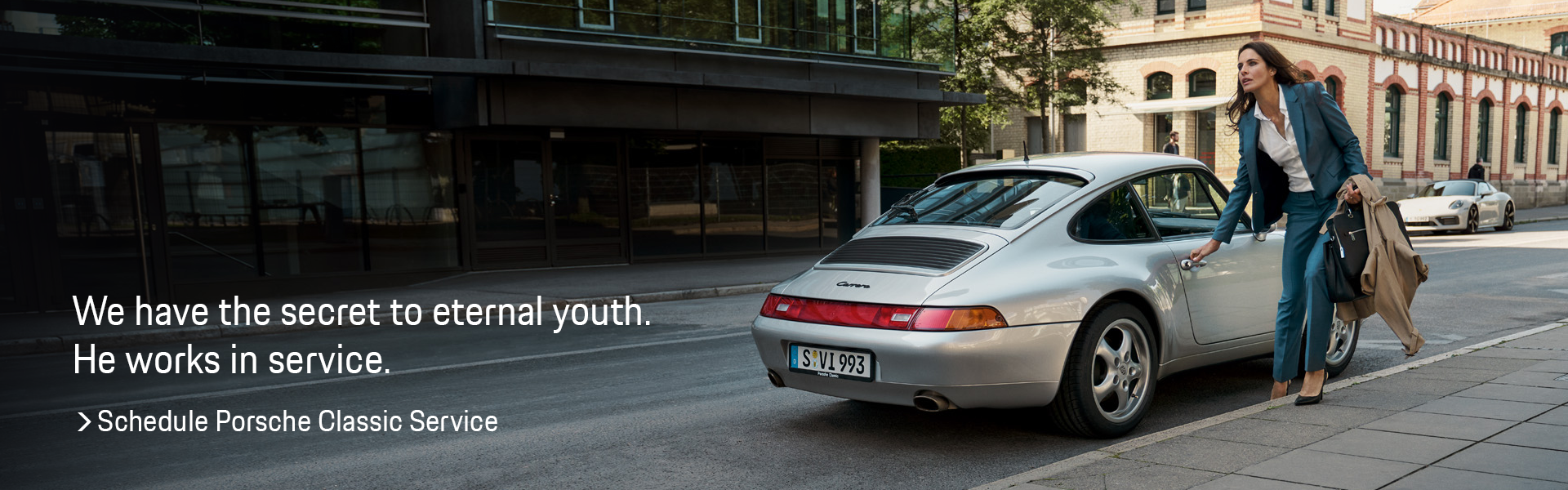 Schedule Porsche Classic Service banner