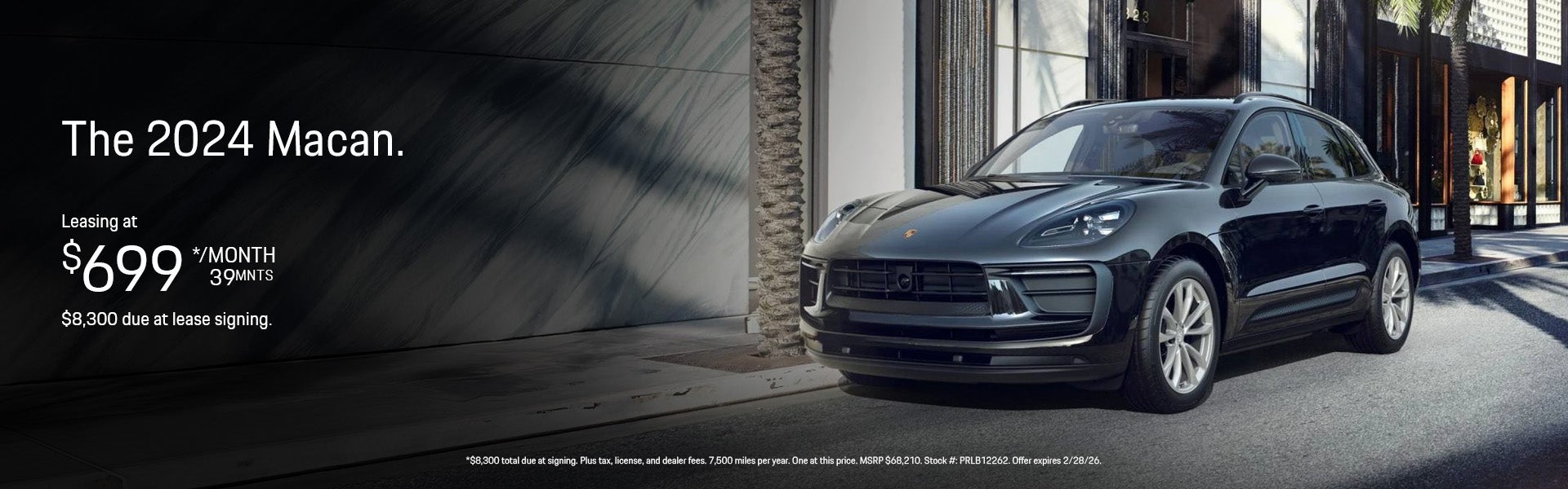 2024 Macan CPO Special Banner