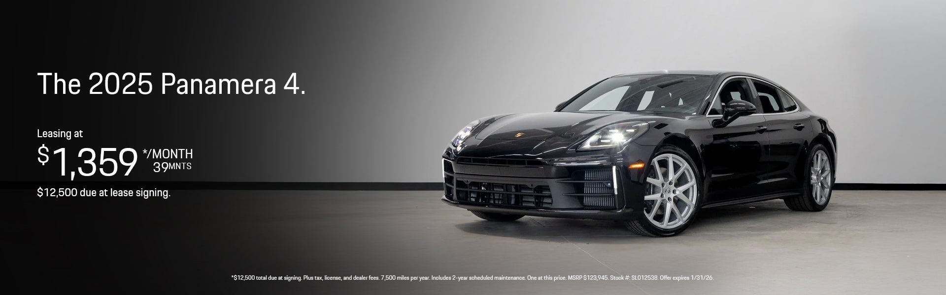 2025 Panamera 4 Special